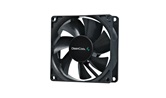 Вентилятор DEEPCOOL Xfan80 80x80x25мм (240шт./кор, пит. от БП, черный, 1800об/мин)  Color BOX