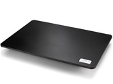 Подставка для охлаждения ноутбука DEEPCOOL N1 BLACK (20шт/кор, до 15,6", cупертонкий 2,6см, 180мм вентилятор, черный) Retail box