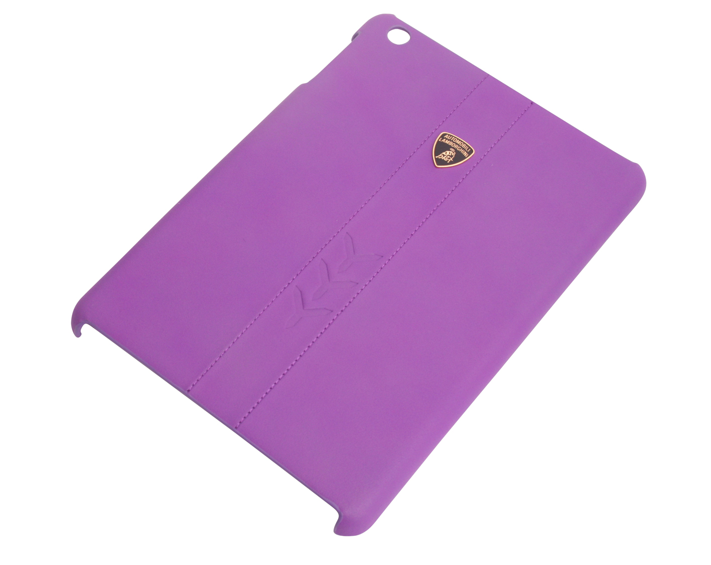Кожаный чехол-крышка для задней панели iPad mini Lamborghini Performante (фиолетовый)