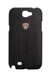 Кожаный клип-кейс для Samsung Galaxy Note II Lamborghini Performate-D1 (черный)