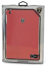 Кожаный чехол-крышка для задней панели iPad mini Lamborghini Aventador (оранжевый)