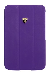 Кожаный чехол Lamborghini Diablo Smart Cover для G-Tab 3 8.0 (фиолетовый)