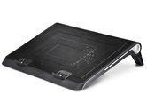 Подставка для охлаждения ноутбука DEEPCOOL N180 FS (10шт/кор, до 17", вентилятор 180мм,  Metal Mesh Panel+Plastic base, сквозной USB) Retail box