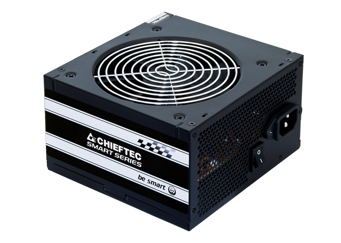 Блок питания Chieftec Smart GPS-500A8 (ATX 2.3, 500W, >85 efficiency, Active PFC, 120mm fan) Retail