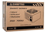 Блок питания Chieftec Smart GPS-650A8 (ATX 2.3, 650W, >85 efficiency, Active PFC, 120mm fan) Retail