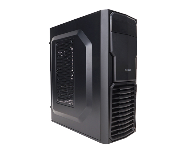 Корпус ZALMAN ZM-T4, без БП, черный,  mATX