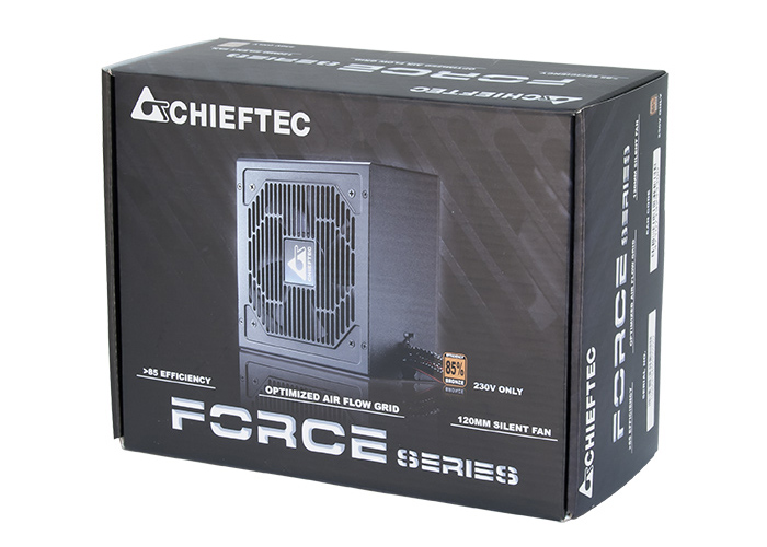 Блок питания Chieftec Force CPS-550S (ATX 2.3, 550W, >85 efficiency, 120mm fan) Retail