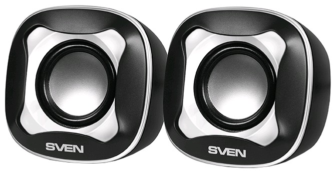 Акустическая система 2.0 SVEN 170 / USB/DC 5V / Black-White