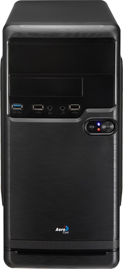 Корпус Aerocool QS-182 без БП, mATX, черный