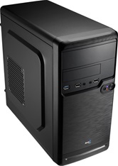 Корпус Aerocool QS-182 без БП, mATX, черный