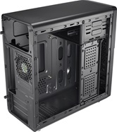 Корпус Aerocool QS-183 ADVANCE Black без БП, mATX, черный