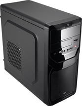 Корпус Aerocool QS-183 ADVANCE Black без БП, mATX, черный