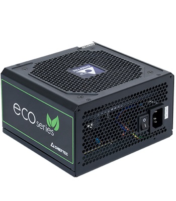 Блок питания Chieftec Eco GPE-400S (ATX 2.3, 400W, >85 efficiency, Active PFC, 120mm fan) Retail