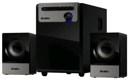 Акустическая система 2.1 SVEN MS-110  / 10 Watt / ~220V 50Hz / Black