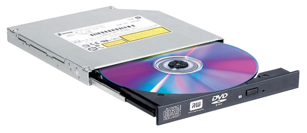 Привод DVD±RW LG GTC0N/GTB0N (SATA, черный, Slim - для ноутбука) OEM