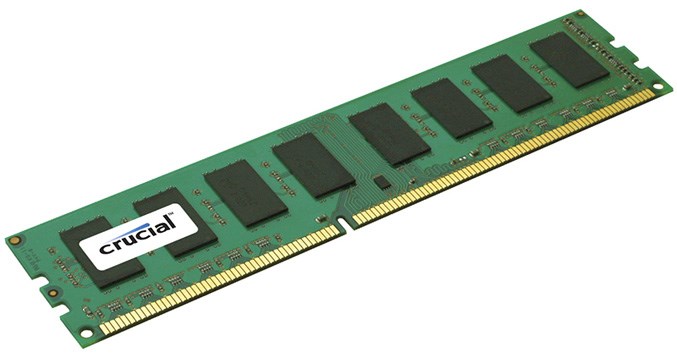 Модуль памяти DDR3 Crucial 2GB 1600MHz CL11 [CT25664BD160BJ] 1.5V/1.35V                  773197