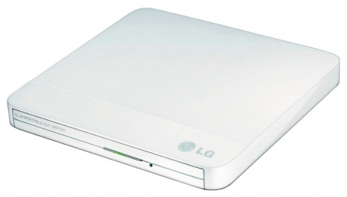 Привод Внешний DVD±RW LG GP50NW41 (USB, Slim, white, RTL) USB 2.0