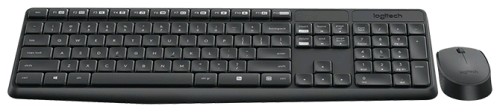 [920-007948] Комплект (клавиатура+опт.мышь) Logitech Wireless Desktop MK235  USB