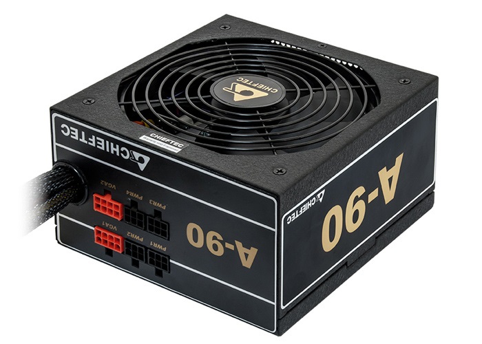 Блок питания Chieftec A-90 GDP-550C (ATX 2.3, 550W, >90 efficiency, Active PFC, 140mm fan, Cable Management) Retail