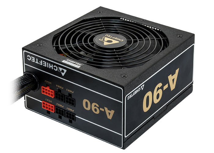 Блок питания Chieftec A-90 GDP-650C (ATX 2.3, 650W, >90 efficiency, Active PFC, 140mm fan, Cable Management) Retail