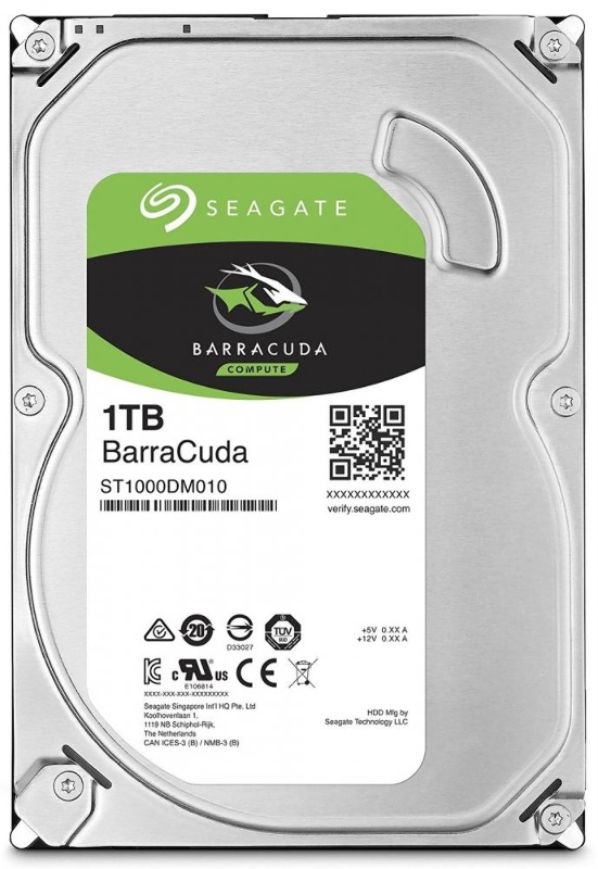 Жесткий диск 1Tb Seagate ST1000DM010 (SATA 6Gb/s, 7200 rpm, 64Mb) Barracuda
