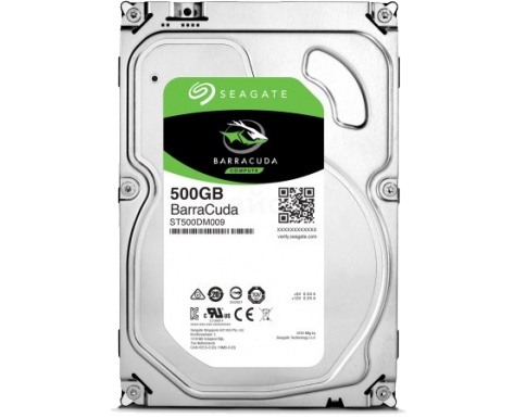 Жесткий диск 500Gb Seagate ST500DM009 (SATA 6Gb/s, 7200 rpm, 32Mb) Barracuda