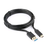 Кабель USB3.0 Gembird/Cablexpert CCP-USB3-AMCM-6 AM/USB Type-C, 1,8м, черный