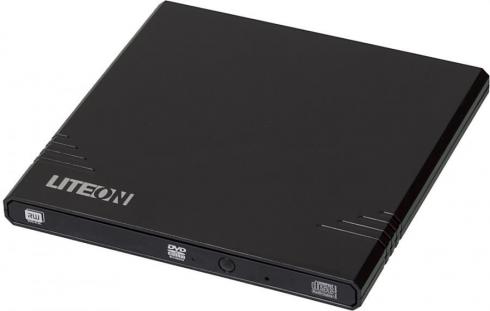 Привод Внешний DVD±RW LITE-ON eBAU108-11 (USB, Slim, Black, RTL) USB 2.0