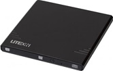 Привод Внешний DVD±RW LITE-ON eBAU108-11 (USB, Slim, Black, RTL) USB 2.0