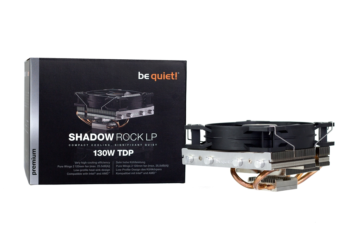 Кулер be quiet! Shadow Rock LP / 130W TDP / 1x120mm PWM / BK002