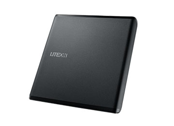 Привод Внешний DVD±RW LITE-ON ES1 (USB, Ultra-Slim, Black, RTL) USB 2.0