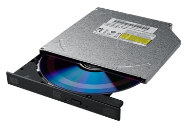 Привод DVD±RW LITE-ON DS-8ACSH (SATA, черный, Slim - для ноутбука) OEM