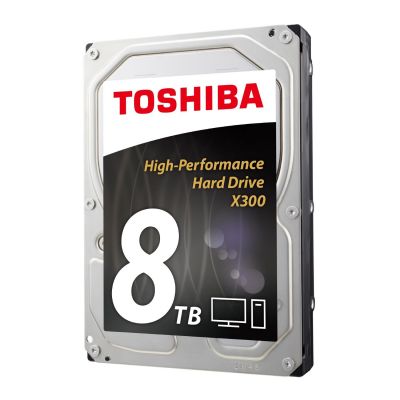 Жесткий диск 8Tb Toshiba X300 HDWF180UZSVA (SATA 6Gb/s, 7200 rpm, 128Mb)