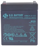 Аккумулятор B.B. Battery HRC 5.5-12  12V 5Ah