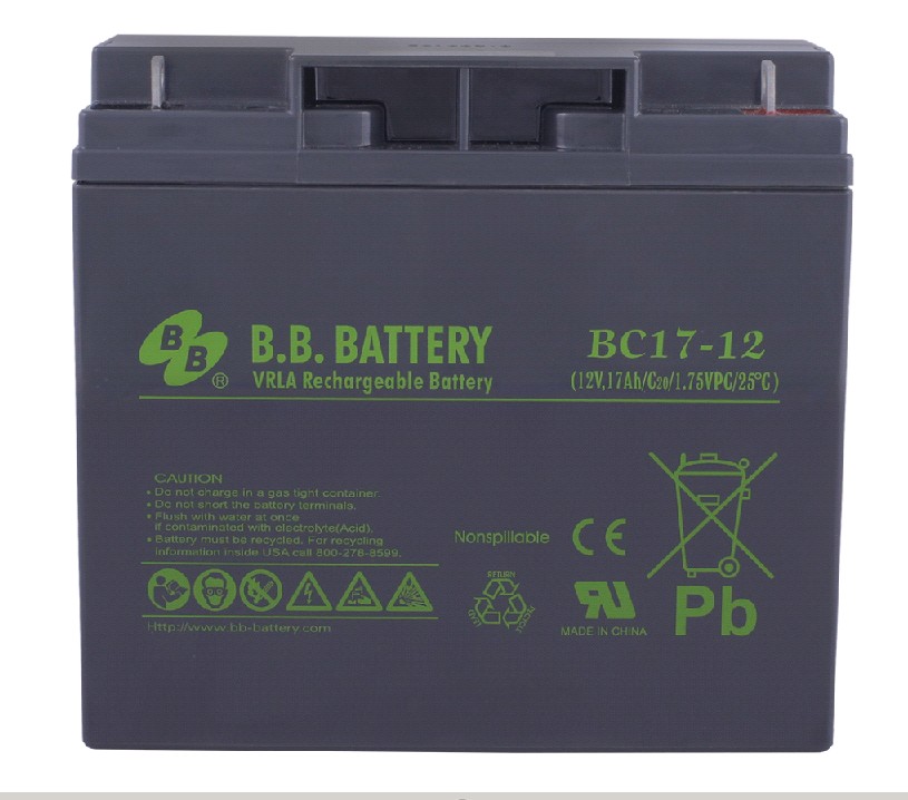 Аккумулятор B.B. Battery BC 17-12  12V 17Ah