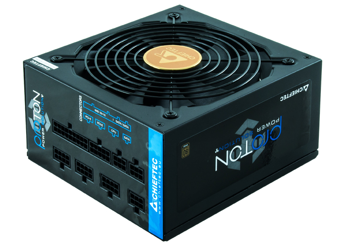 Блок питания Chieftec Proton BDF-750C (ATX 2.3, 750W, 80 PLUS BRONZE, Active PFC, 140mm fan, Full Cable Management) Retail