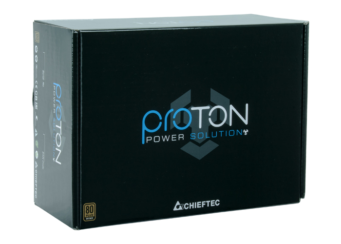 Блок питания Chieftec Proton BDF-600S (ATX 2.3, 600W, 80 PLUS BRONZE, Active PFC, 120mm fan) Retail