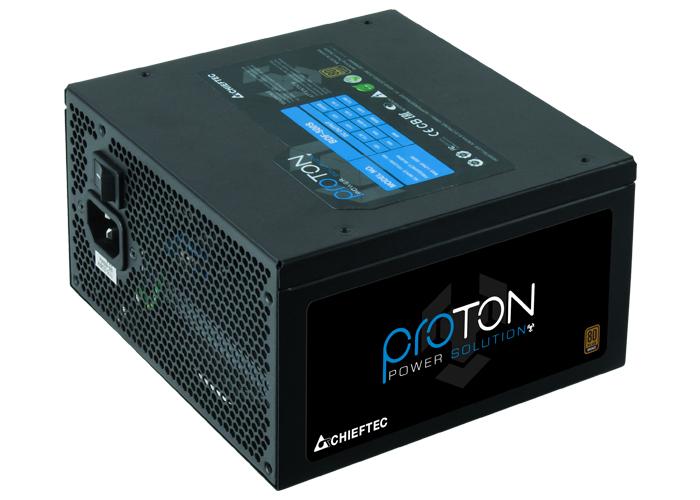 Блок питания Chieftec Proton BDF-600S (ATX 2.3, 600W, 80 PLUS BRONZE, Active PFC, 120mm fan) Retail