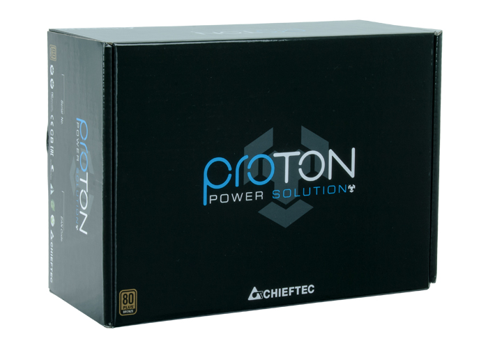 Блок питания Chieftec Proton BDF-500S (ATX 2.3, 500W, 80 PLUS BRONZE, Active PFC, 120mm fan) Retail