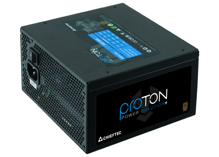 Блок питания Chieftec Proton BDF-500S (ATX 2.3, 500W, 80 PLUS BRONZE, Active PFC, 120mm fan) Retail