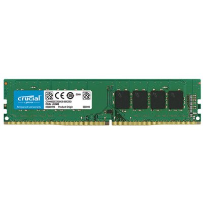 Модуль памяти DDR4 Crucial 8Gb 2666MHz CL19 [CT8G4DFS8266] SR
