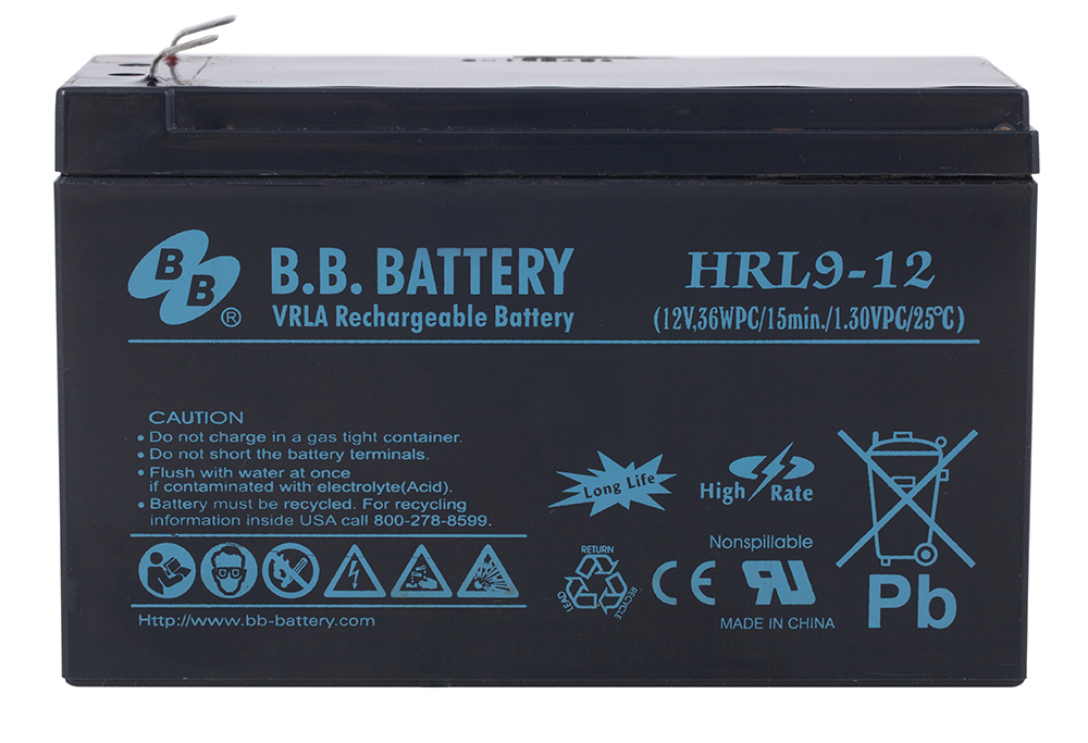 Аккумулятор B.B. Battery HRL 9-12 