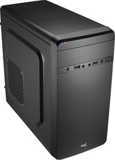 Корпус Aerocool QS-180 без БП, mATX, черный