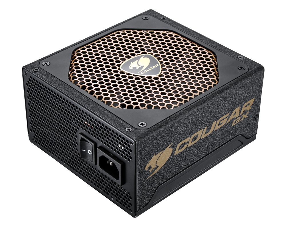 Блок питания Cougar GX 1050 (Модульный, Разъем PCIe-6шт,ATX v2.31, 1050W, Active PFC, 140mm Fan, 80 Plus Gold) [GX1050] Retail