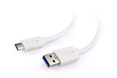 Кабель USB3.0 Gembird/Cablexpert CCP-USB3-AMCM-1M  AM/USB Type-C, 1м, белый
