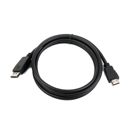 Кабель DisplayPort-HDMI Gembird/Cablexpert, 5м, 20M/19M, черный, экран, пакет (CC-DP-HDMI-5M)