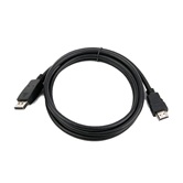 Кабель DisplayPort-HDMI Gembird/Cablexpert, 5м, 20M/19M, черный, экран, пакет (CC-DP-HDMI-5M)