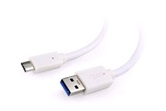 Кабель USB3.0 Gembird/Cablexpert CCP-USB3-AMCM-6-W  AM/USB Type-C, 1,8м, белый