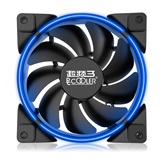Вентилятор PCCooler CORONA BLUE 120x120x25мм (PWM, 40шт./кор, пит. от мат.платы и БП, 1000-1800 об/мин) Retail
