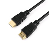 Кабель HDMI Gembird/Cablexpert  1.8м, v1.4 , 19M/19M, черный, позол.разъемы, экран, пакет (CC-HDMI4-6)